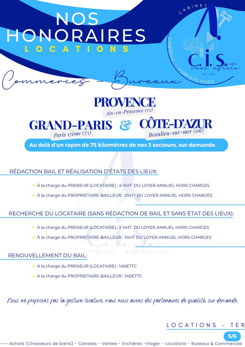 Locations Professionnelles